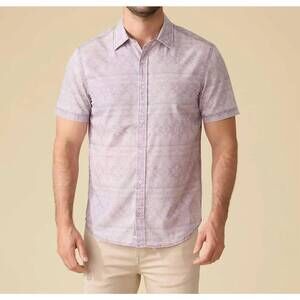 NEW FLAGS & ANTHEM gaston vintage soft shirt in periwinkle